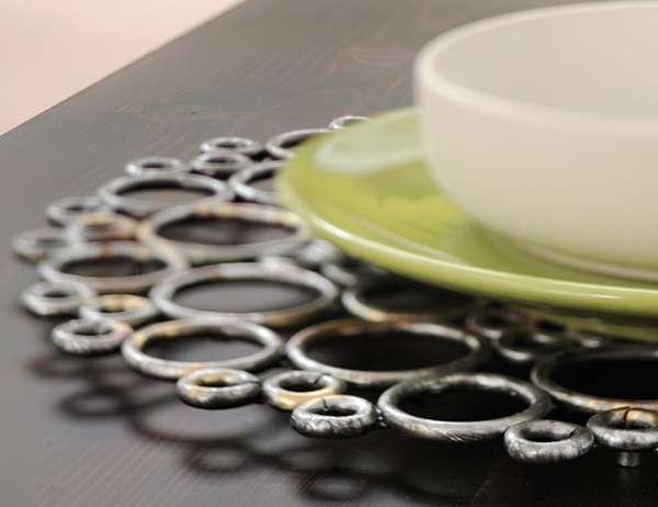 Levitating Snowflake Placemats