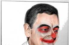 Celebrity Clown Portraits