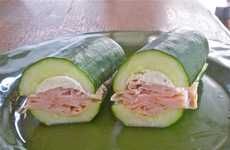 Cucumber-Enclosed Sandwiches