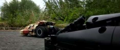 Motorized Batman Vehicles
