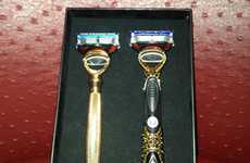 Bejeweled Shaving Tools