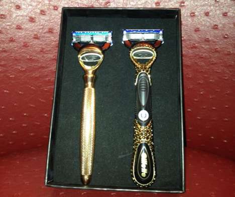 Bejeweled Shaving Tools
