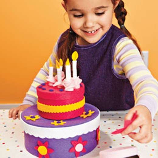 Faux Birthday Cake Toys