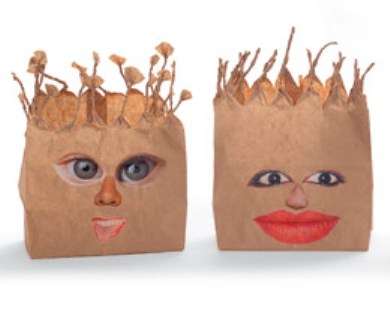 Quirky Personified Lunch Bags