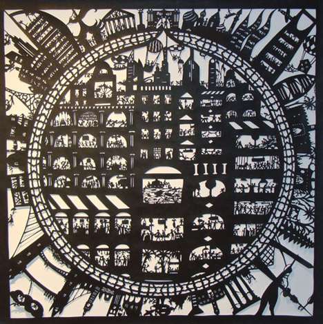 Storytelling Paper Cityscapes