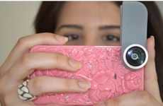Clothespin Camera Lenses