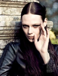 Ethereal Gothic Beauty Editorials Image 3