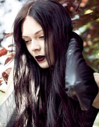 Ethereal Gothic Beauty Editorials Image 4