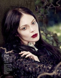 Ethereal Gothic Beauty Editorials Image 5