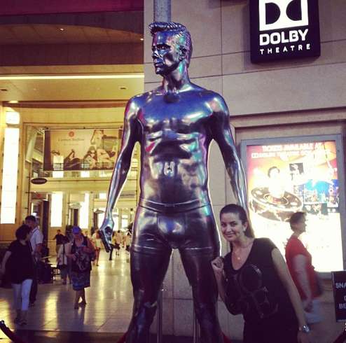 Silver Celebrity Statues