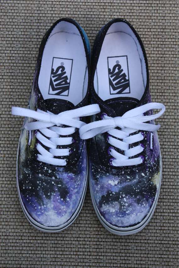 Universe Inspired Shoes Custom Galaxy Cosmic Vans Sneakers By Ebeth Hajj