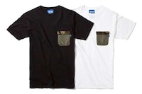 Contrasting Printed Pocket Tees Image 5