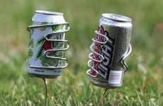 Spiked Steel Cupholders