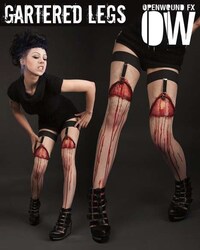 Deceptively Gorey Garters Image 2