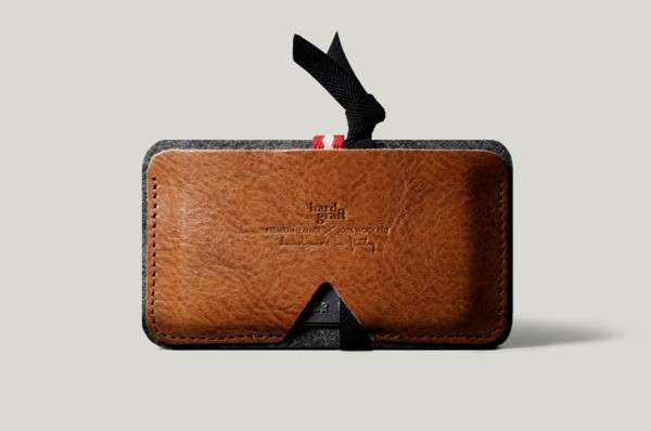 Felt-Lined Leather Carriers