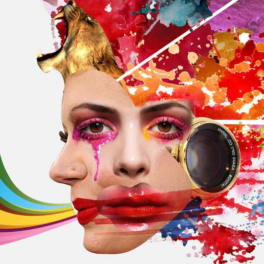 Chromatic Couture Collages