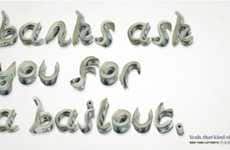 Stacked Money Typography