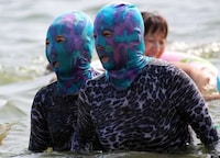 Facial Swimwear Masks Image 4
