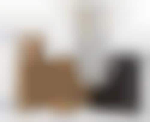 Asymmetrically-Lined Furniture