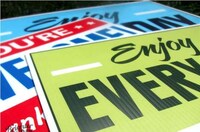 Encouraging Optimist Signage Image 5