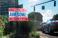Encouraging Optimist Signage Image 6