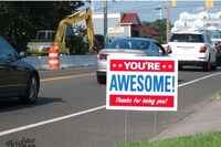 Encouraging Optimist Signage Image 8