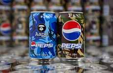 Camouflaged Cola Cans
