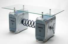 Upcycled Computer Coffee Tables