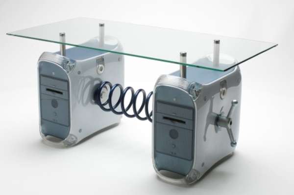 Upcycled Computer Coffee Tables: The Crunching Numbers G4 Turns Old ...