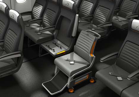 Mobile Airline Chairs