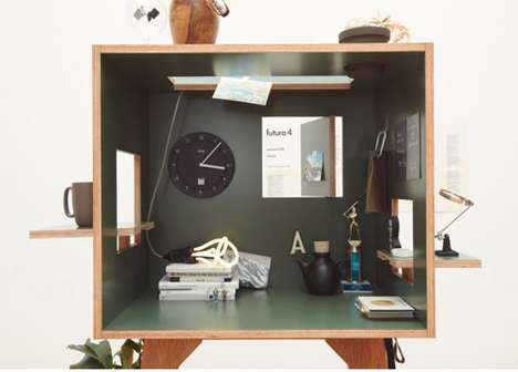 Quirky Cubic Workstations