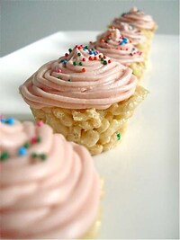 Cake Batter Rice Krispies