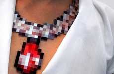 Pixelated Paper Accessories
