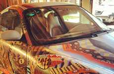 Tribal-Print Sportscars