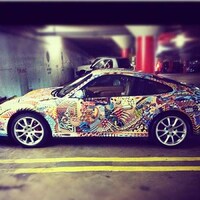 Tribal-Print Sportscars Image 8