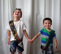 Soldier-Like School Supply Sashes Image 3
