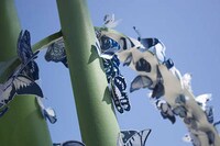Butterfly-Bombed Street Art Image 2