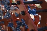 Butterfly-Bombed Street Art Image 7