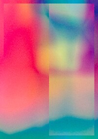 Psychedelic Hazed Rainbow Art Image 6