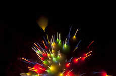 Light Explosion Photography