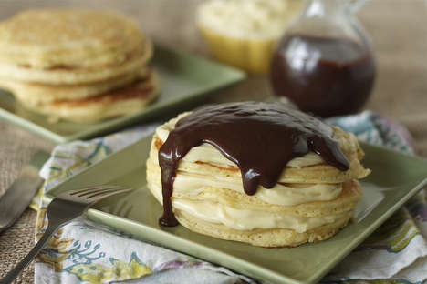 Creamy Cake Flapjacks