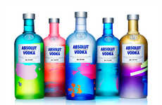 Splatter Painted Bottles
