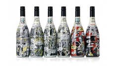 Comic-Inspired Vino Branding