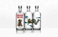 Tattoo-Inspired Vodka Bottles
