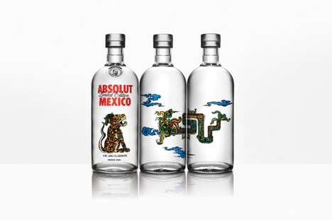 Tattoo-Inspired Vodka Bottles