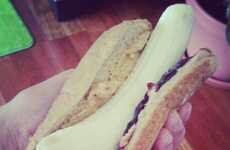 Banana-Stuffed Sandwiches