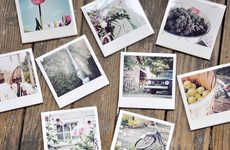 DIY Polaroid Coasters