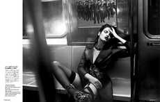 Sultry Subway Photoshoots