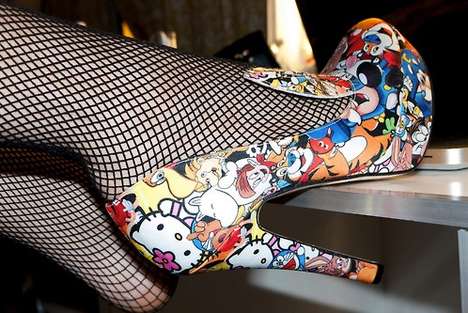 Footwear-Inspired Installations