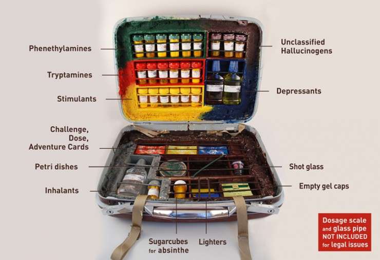 Drug-addled Board Games